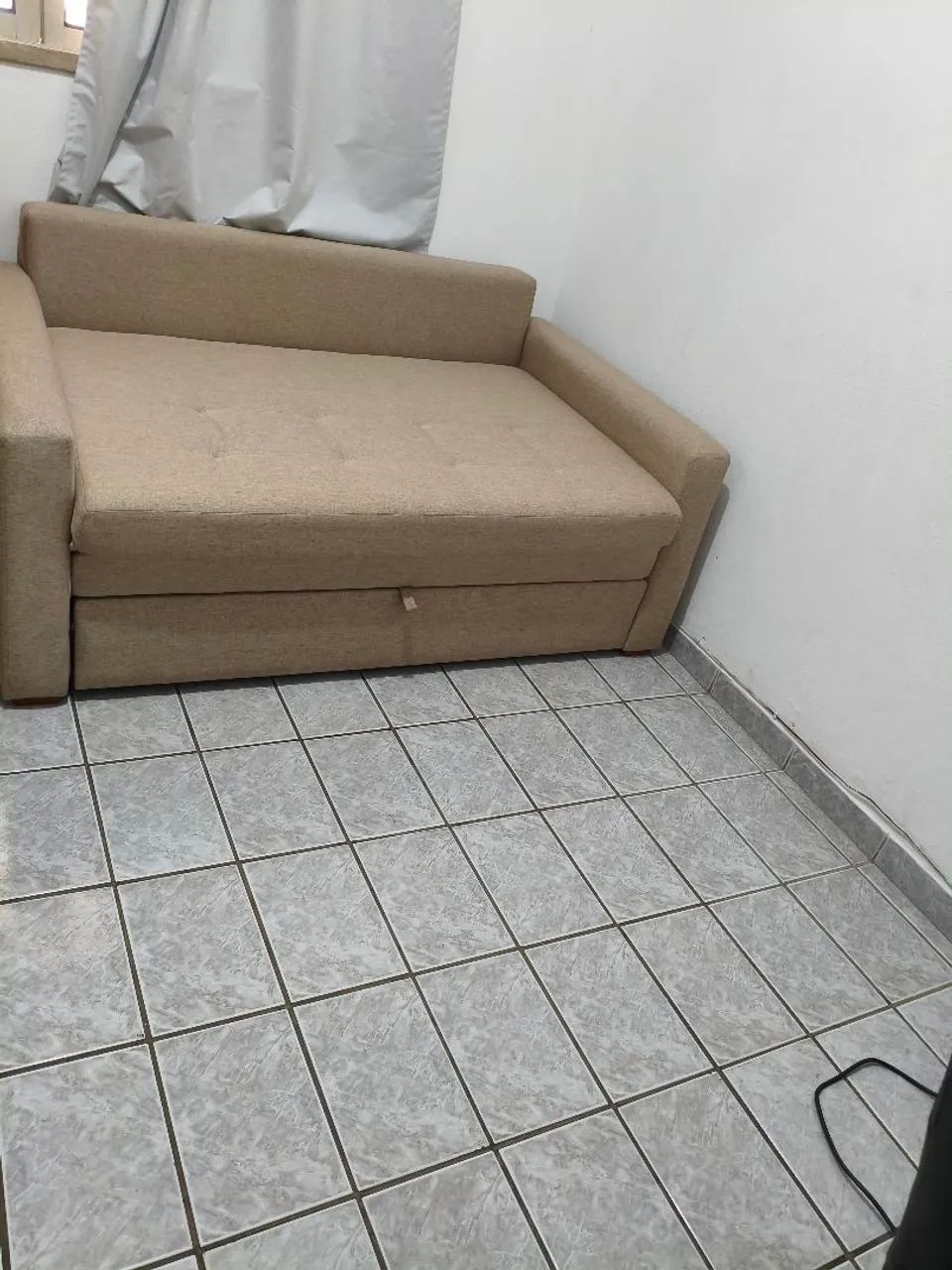 sofá cama usado em bom estado de conservação  - Foto 4