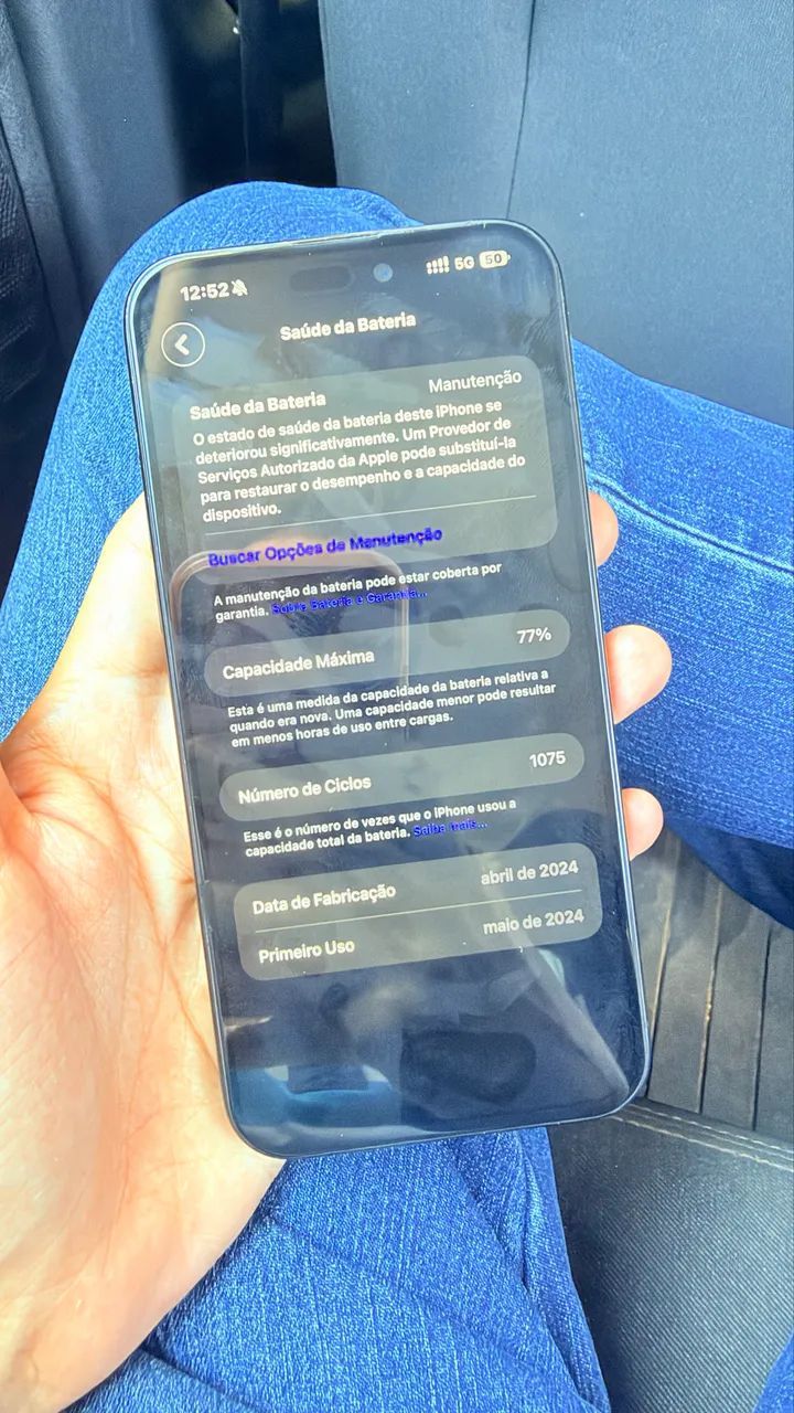 iPhone 15 Pro Max - 256 Gb - preto - Foto 2