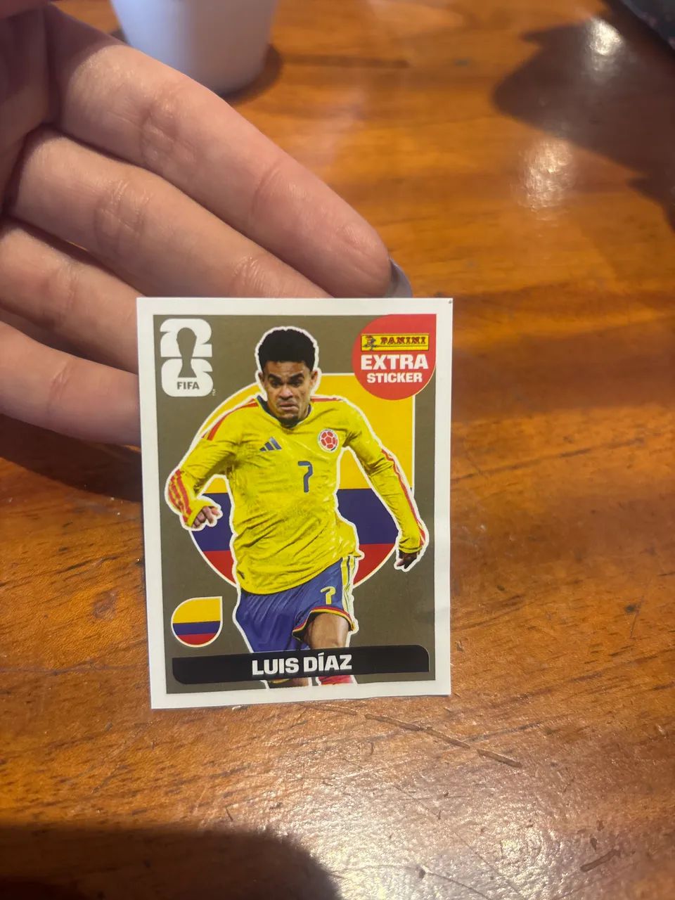 Figurinha da copa