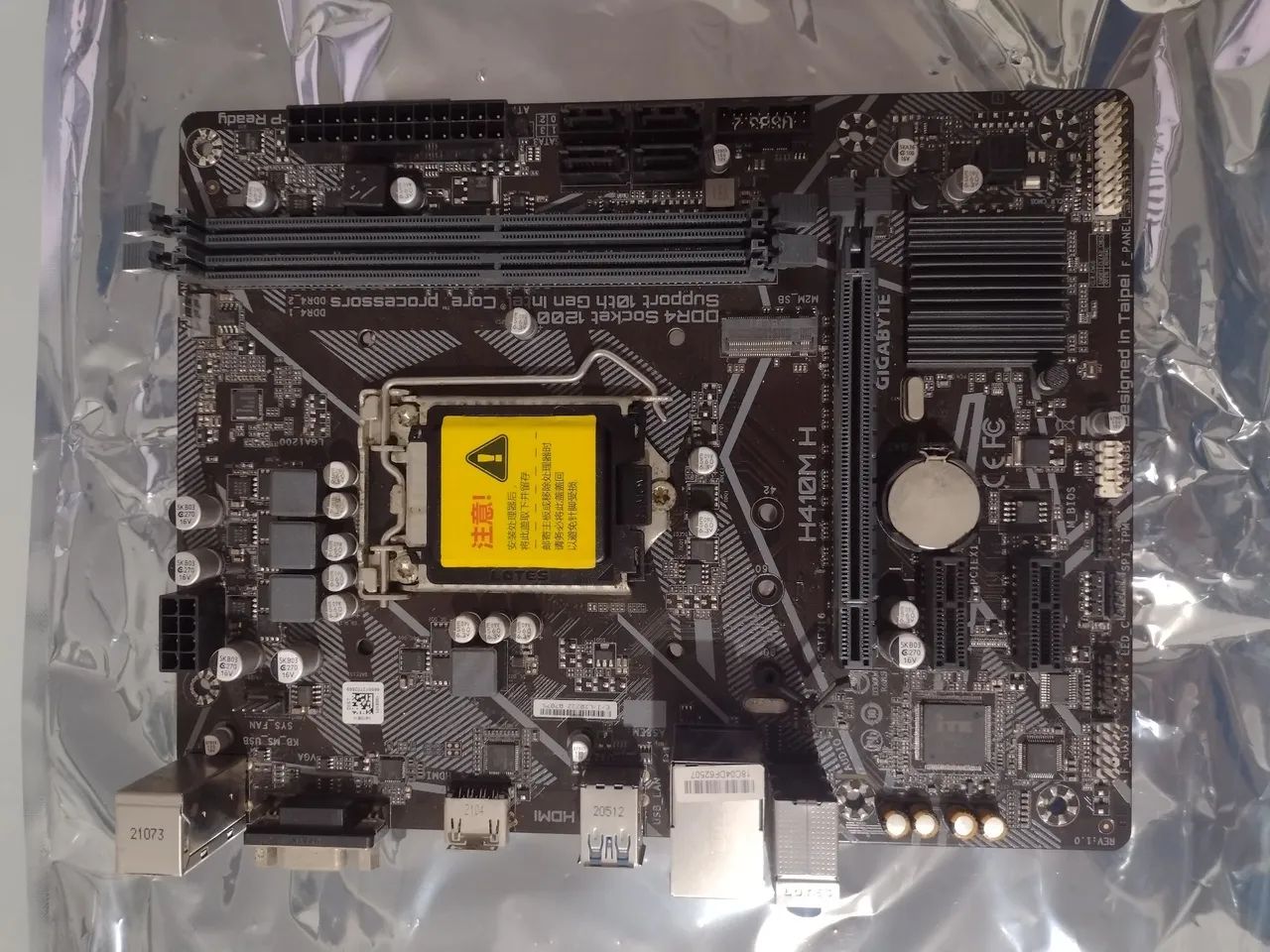 Placa mãe Gigabyte H410m 