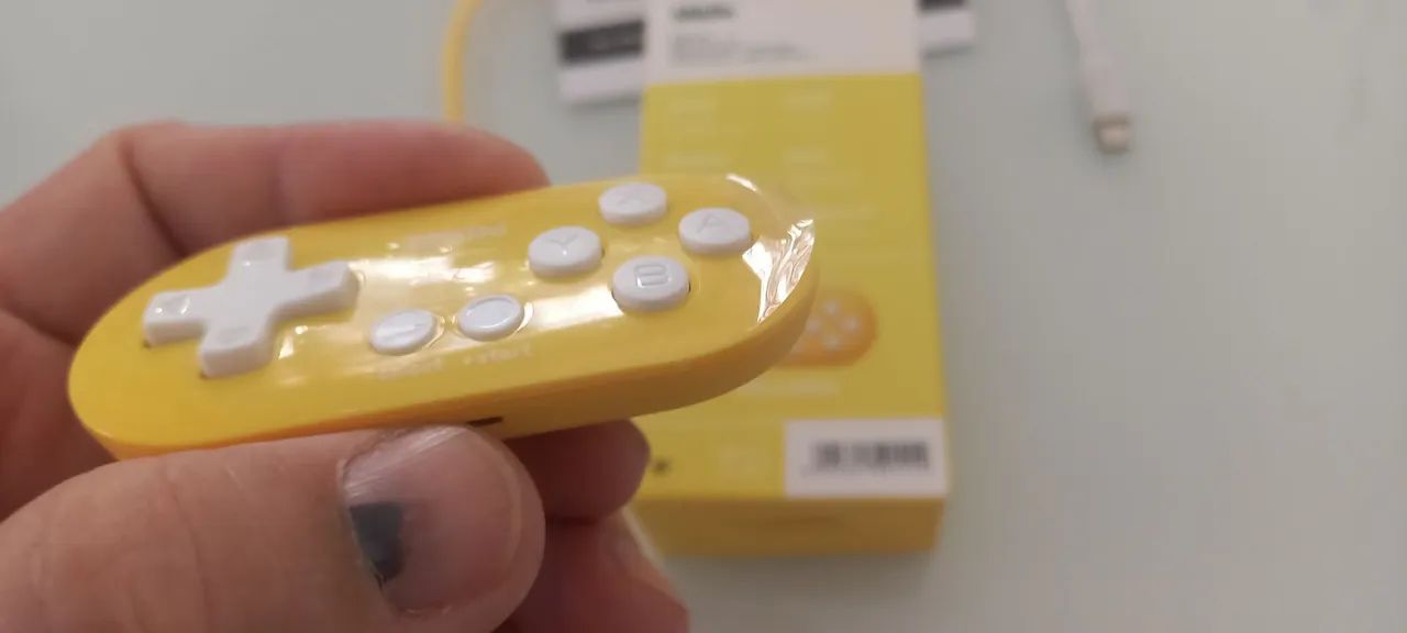 CONTROLE 8BITDO MODELO ZERO 2 NOVO SEM USO PARA NINTENDO SWITCH  - Foto 5