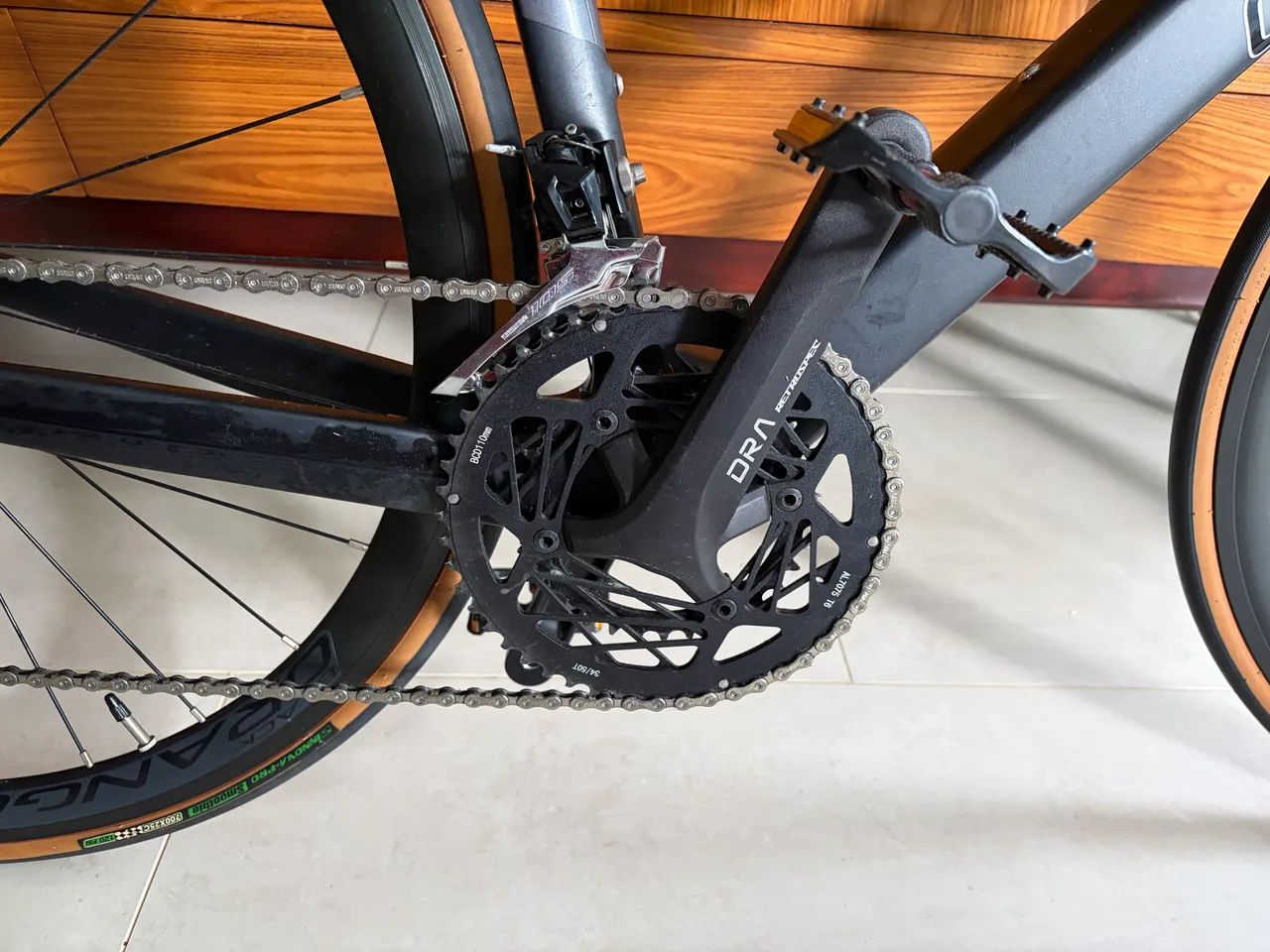 Bicicleta Speed - Black Orange Uranium - Foto 3
