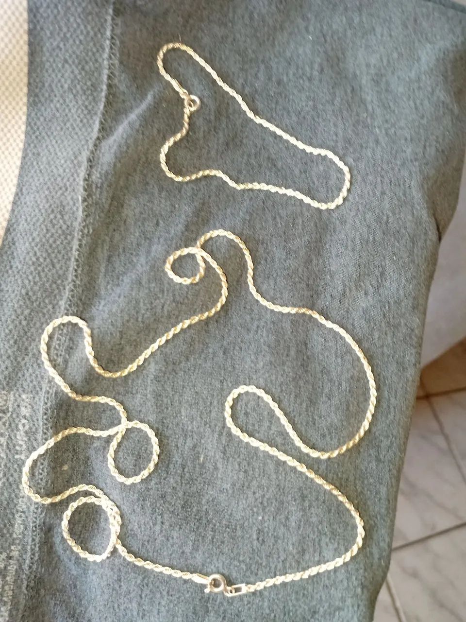 Cordão e pulseira de prata 925  - Foto 2