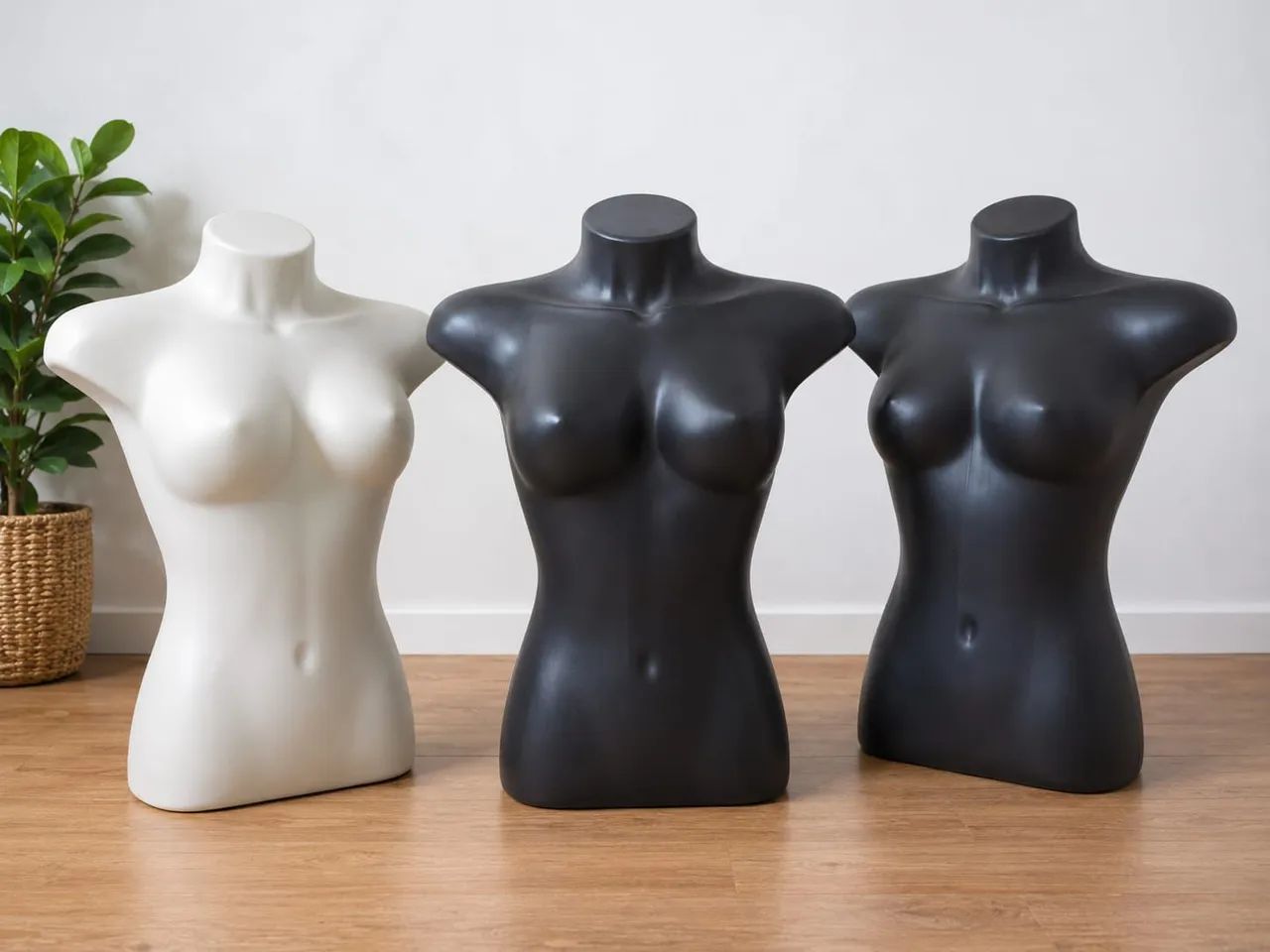 Busto para exposição feminino 