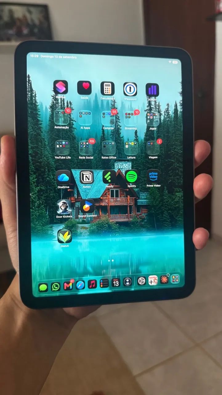 iPad mini 7ª geração (A17 Pro) - 256GB - Cinza-espacial