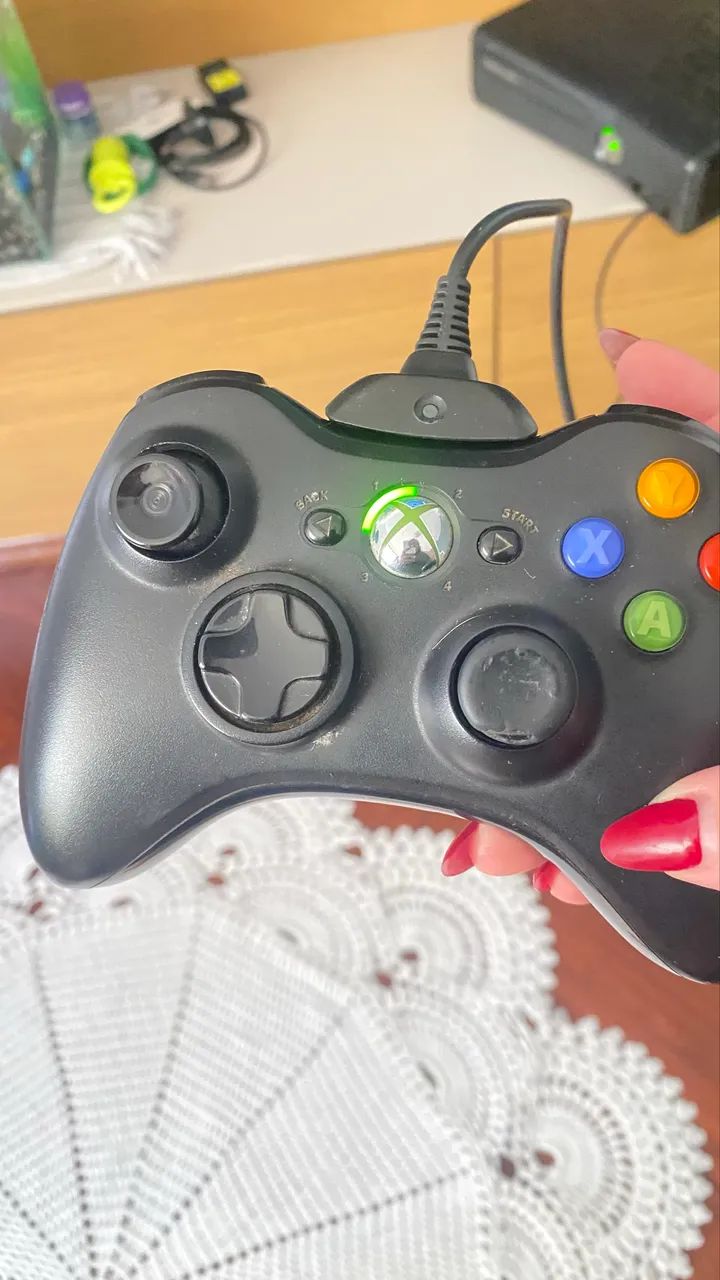 ? Xbox 360 Slim - 1 Controle  - Foto 2