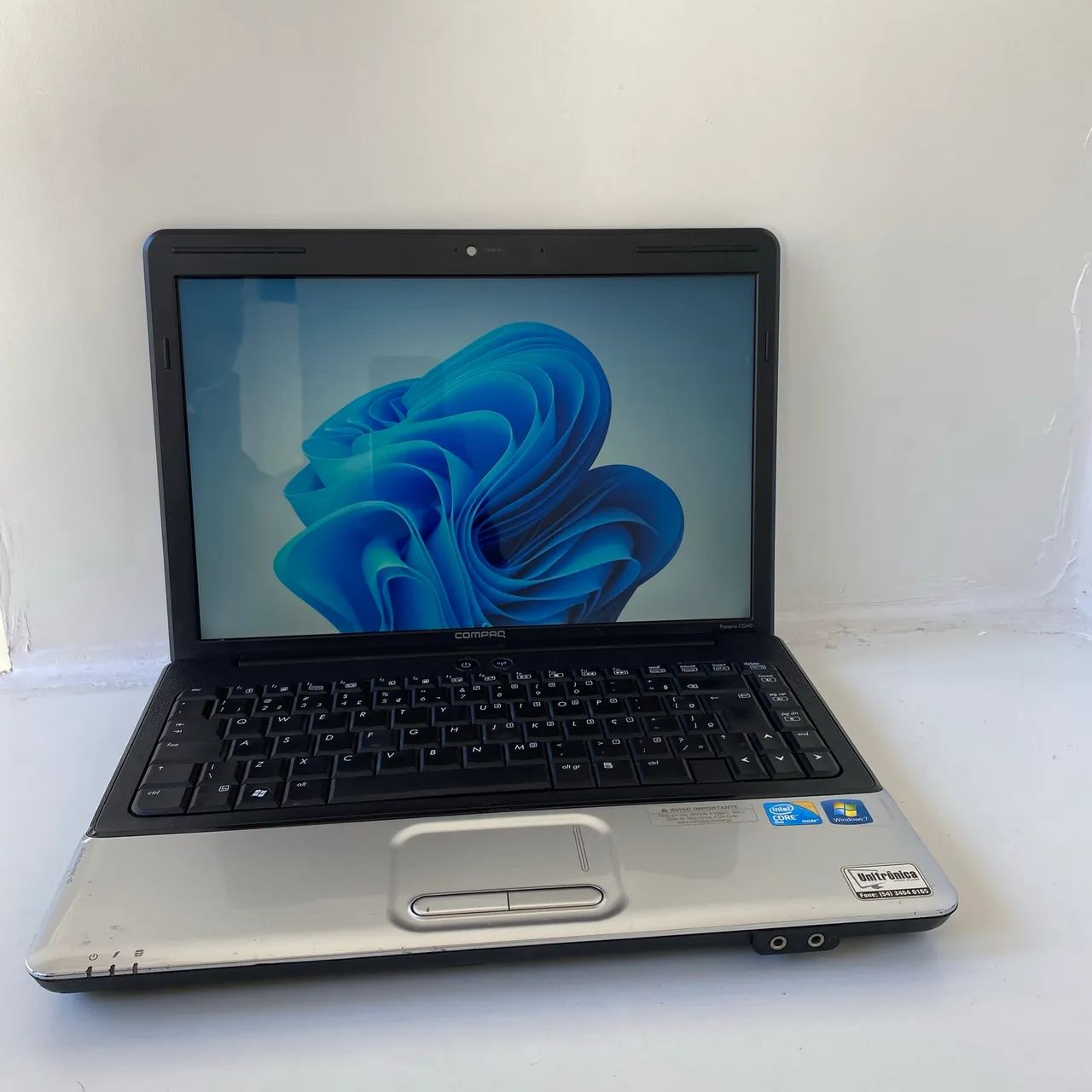 Notebook Compaq Presario CQ40 | Core 2 Duo | Bateria Nova | Windows 11 Pro 