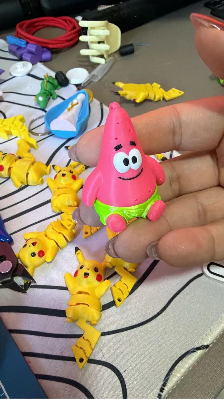 Chaveiros em 3D e Brinquedos sensoriais  - Foto 5