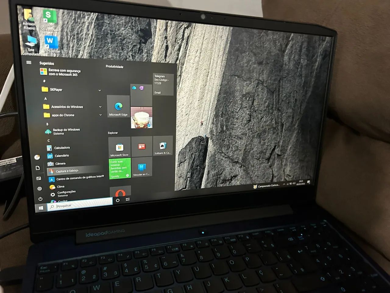 Notebook gamer lenovo ideapad gaming i3 - Foto 2