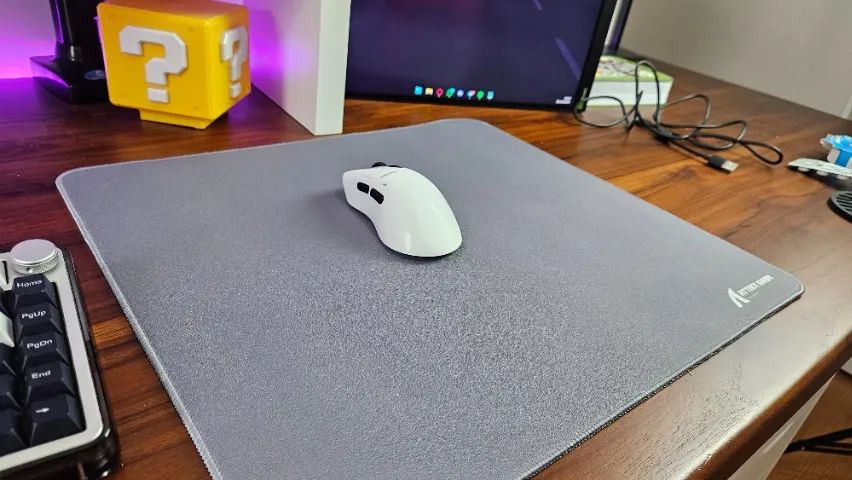 Mousepad gamer cinza Attack Shark - Foto 5