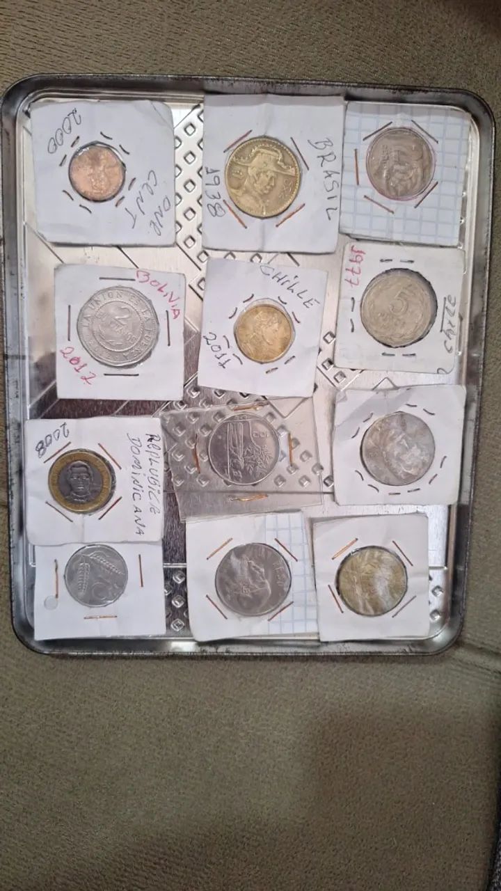 Moedas antigas numismática  - Foto 5