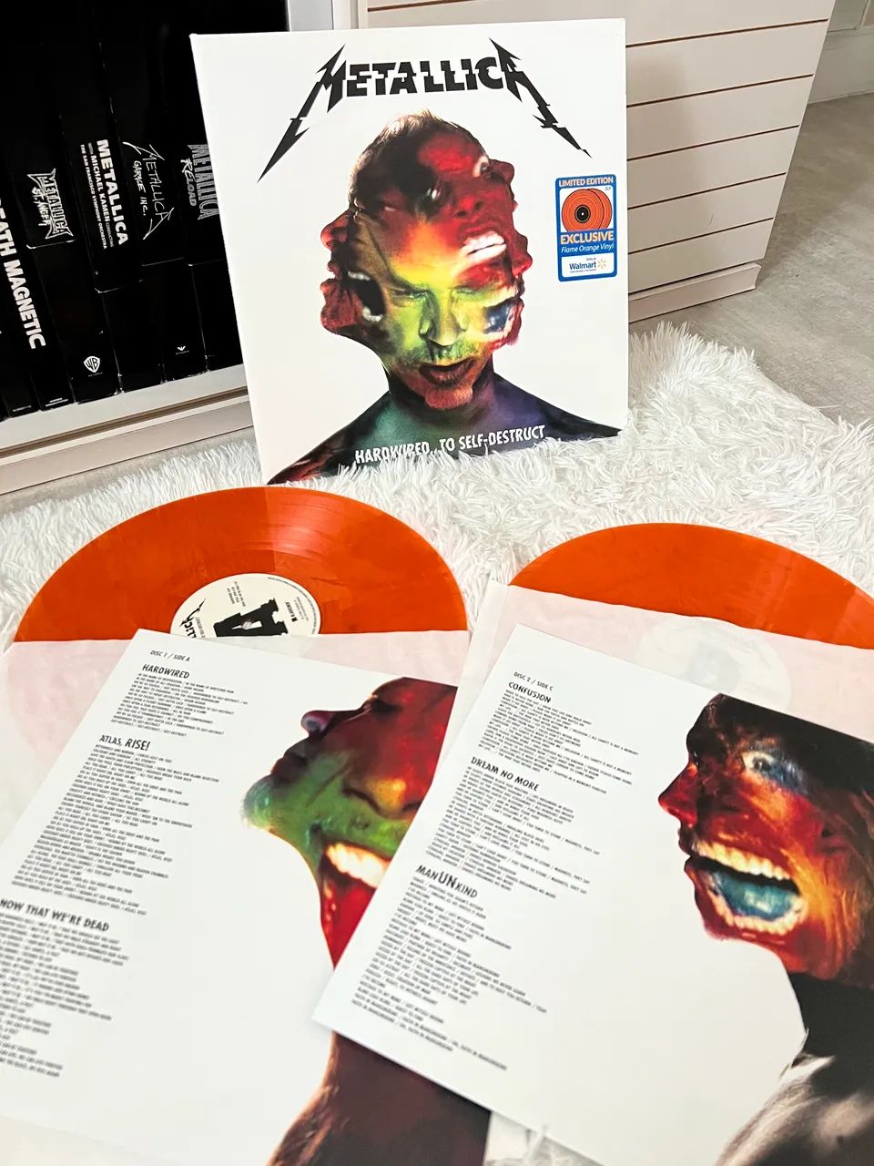 Metallica Hardwired to Self Destruct - Flame Orange 2LP - Foto 3