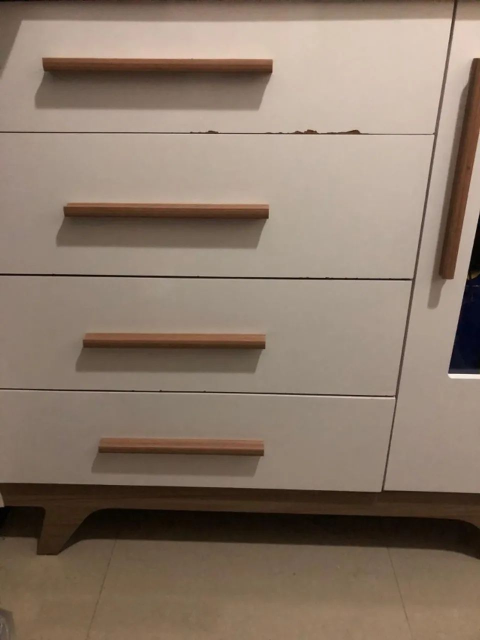 Berço e cômoda de quarto infantil masculino - Foto 5