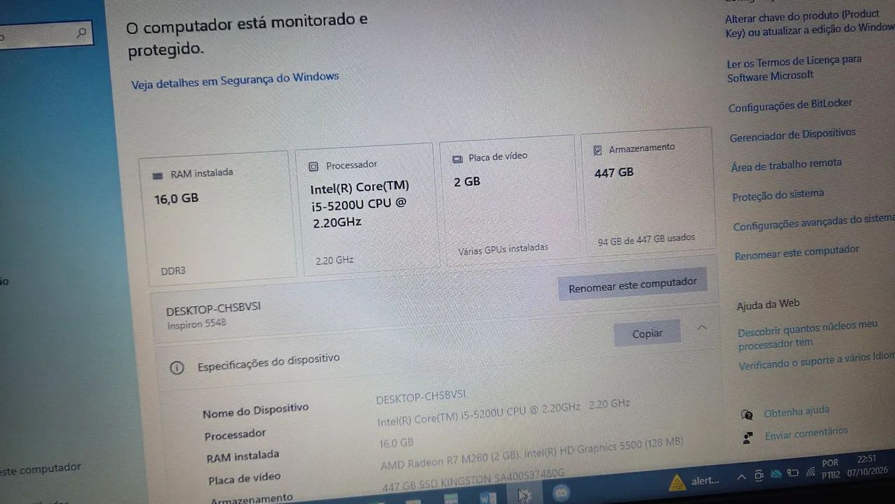 Notebook Dell completo  - Foto 5