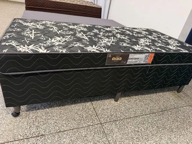 BASE SOLTEIRO BOX + COLCHÃO ESPUMA D33 NOVO , SUPER PROMOÇÃO  - Foto 2
