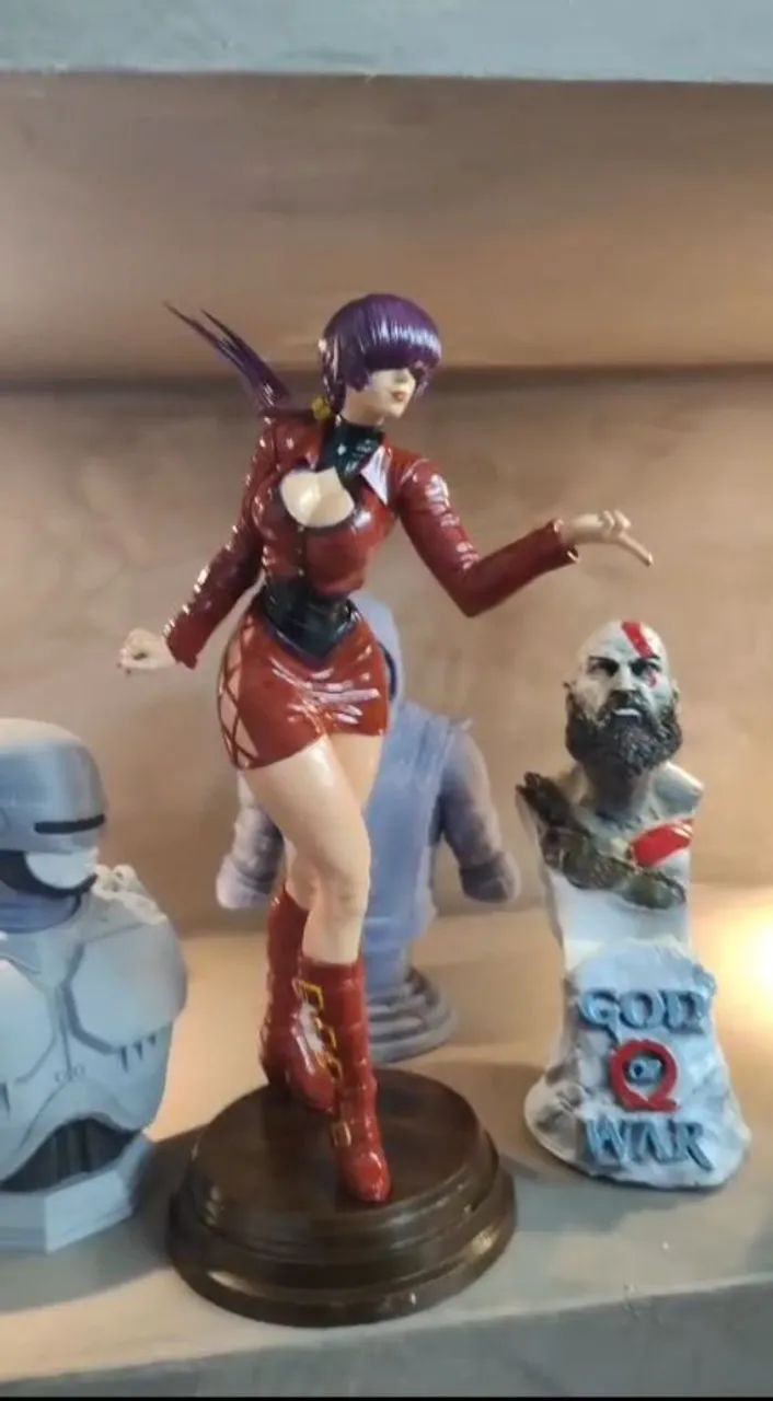 Boneco da shermie em resina 3d - Foto 2
