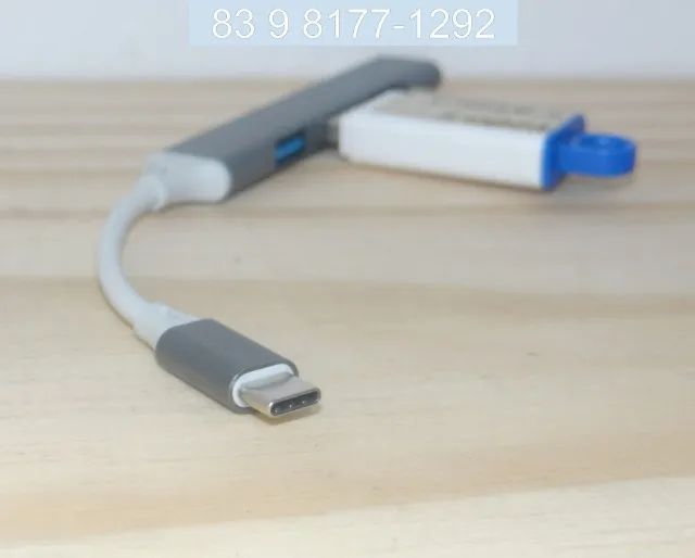 HUB USB Entrada Tipo C - Foto 2