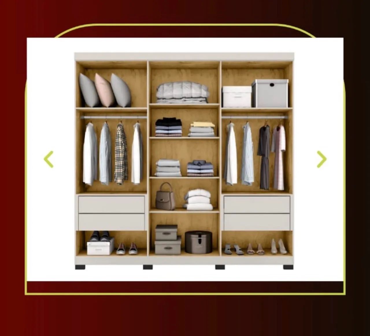 GUARDA ROUPA MDF - Foto 2