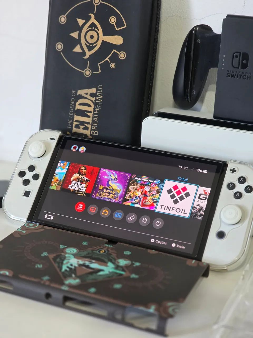 Nintendo Switch OLED Desbloqueado  - Foto 3