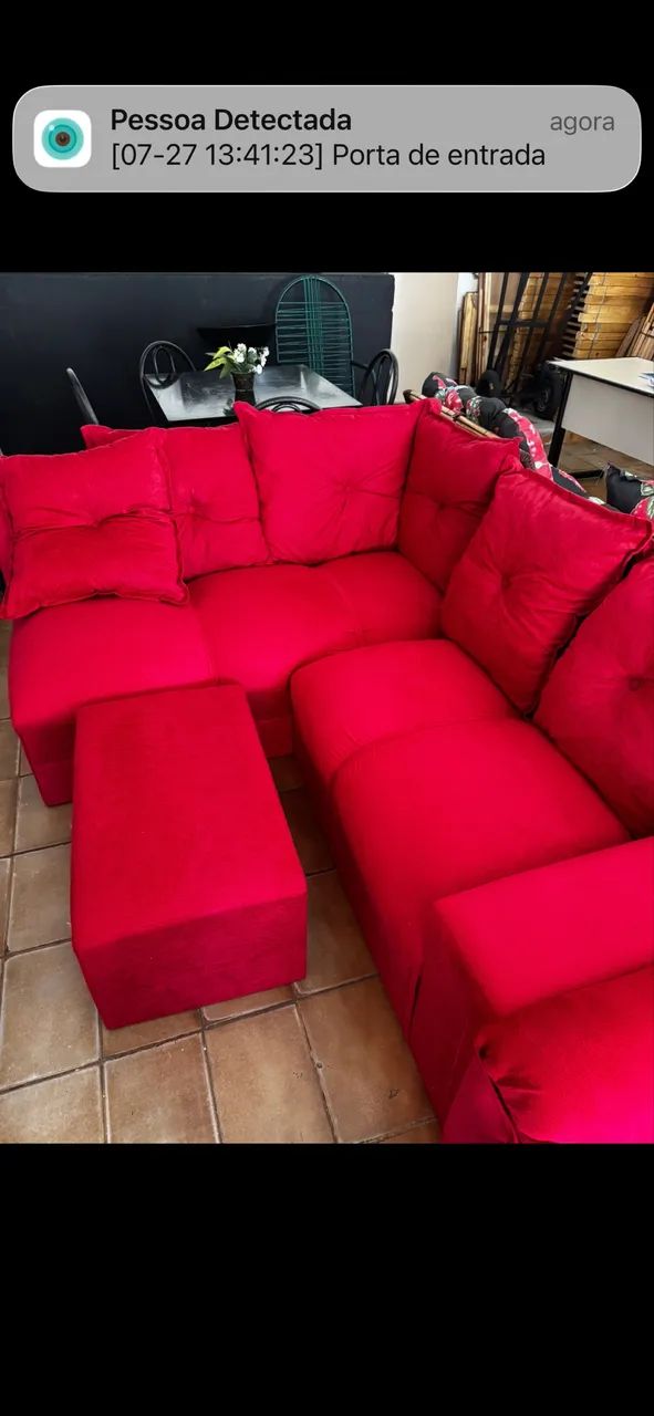Sofá de canto novo 