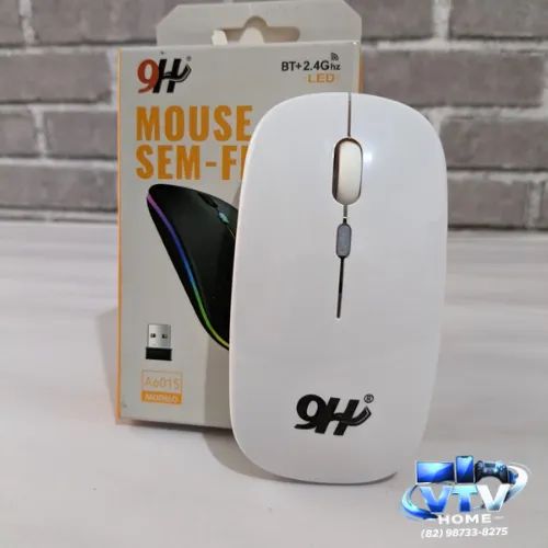 Mouse Sem Fio Recarregável + Entrega Grátis - Foto 3