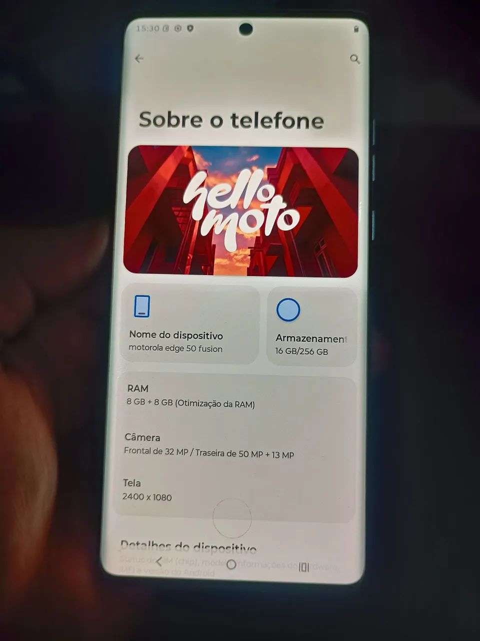 Moto edge 50 fusion 