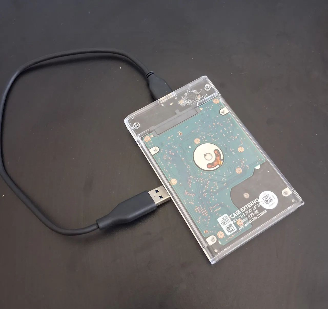 Hd 500 gb com case  - Foto 3