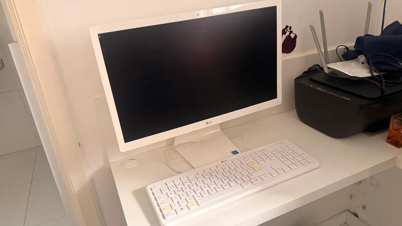 Computador LG  ALL in one- branco  - Foto 2