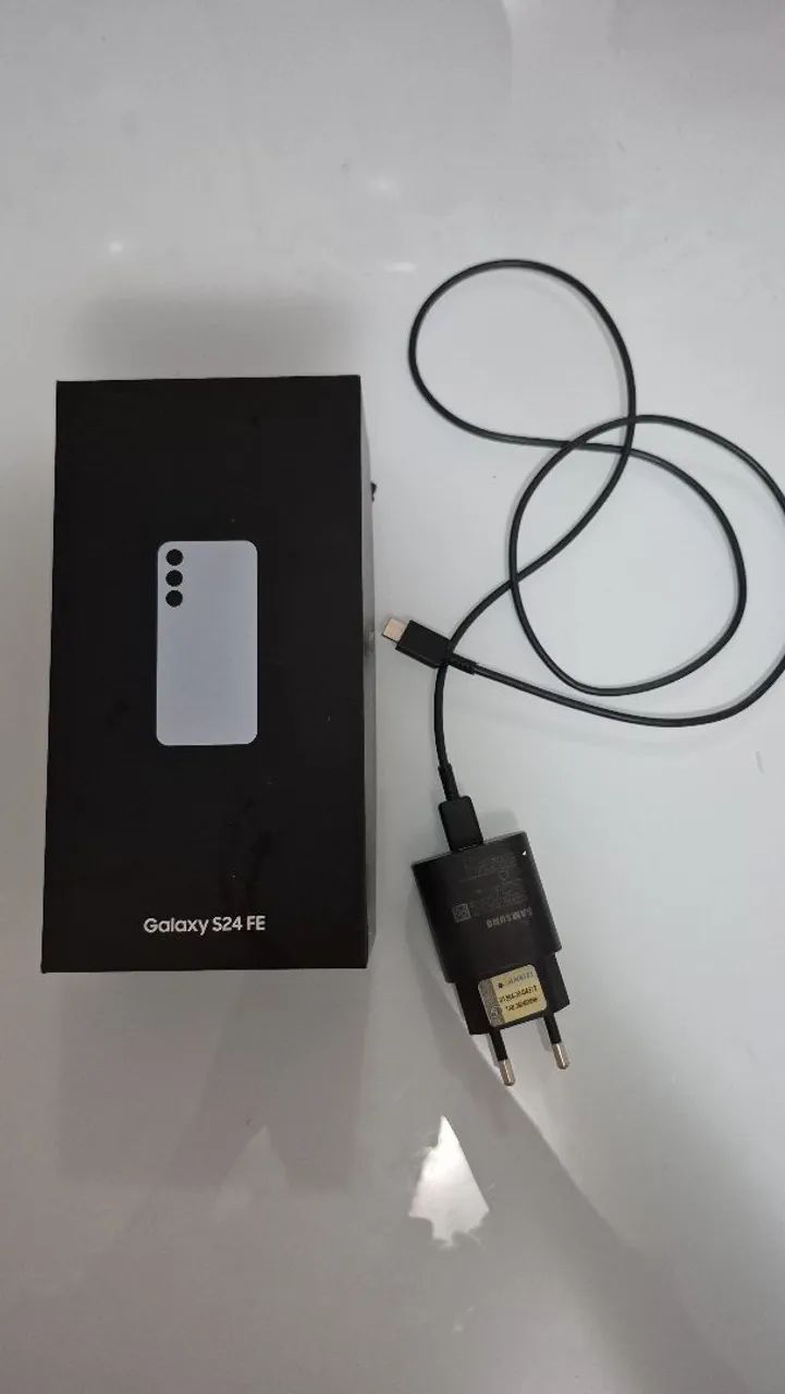 Samsung Galaxy S24 Fe 128gb Azul (Impecável) - Foto 3