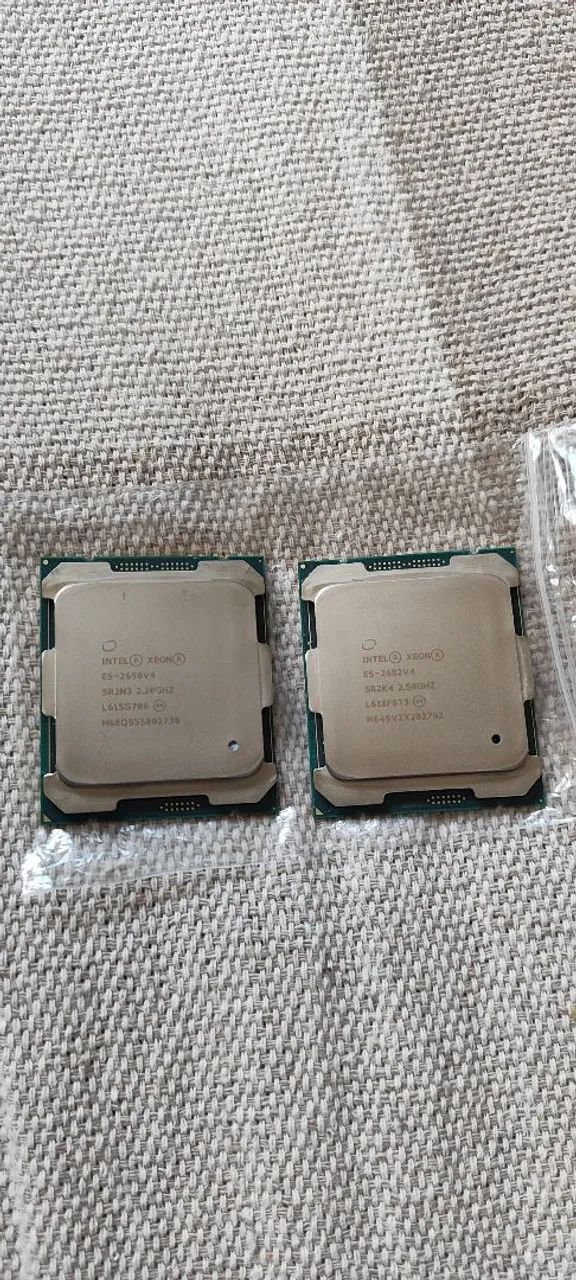 02 processadores, Xeon E5 2682 V4 - Xeon E5 2650 V4