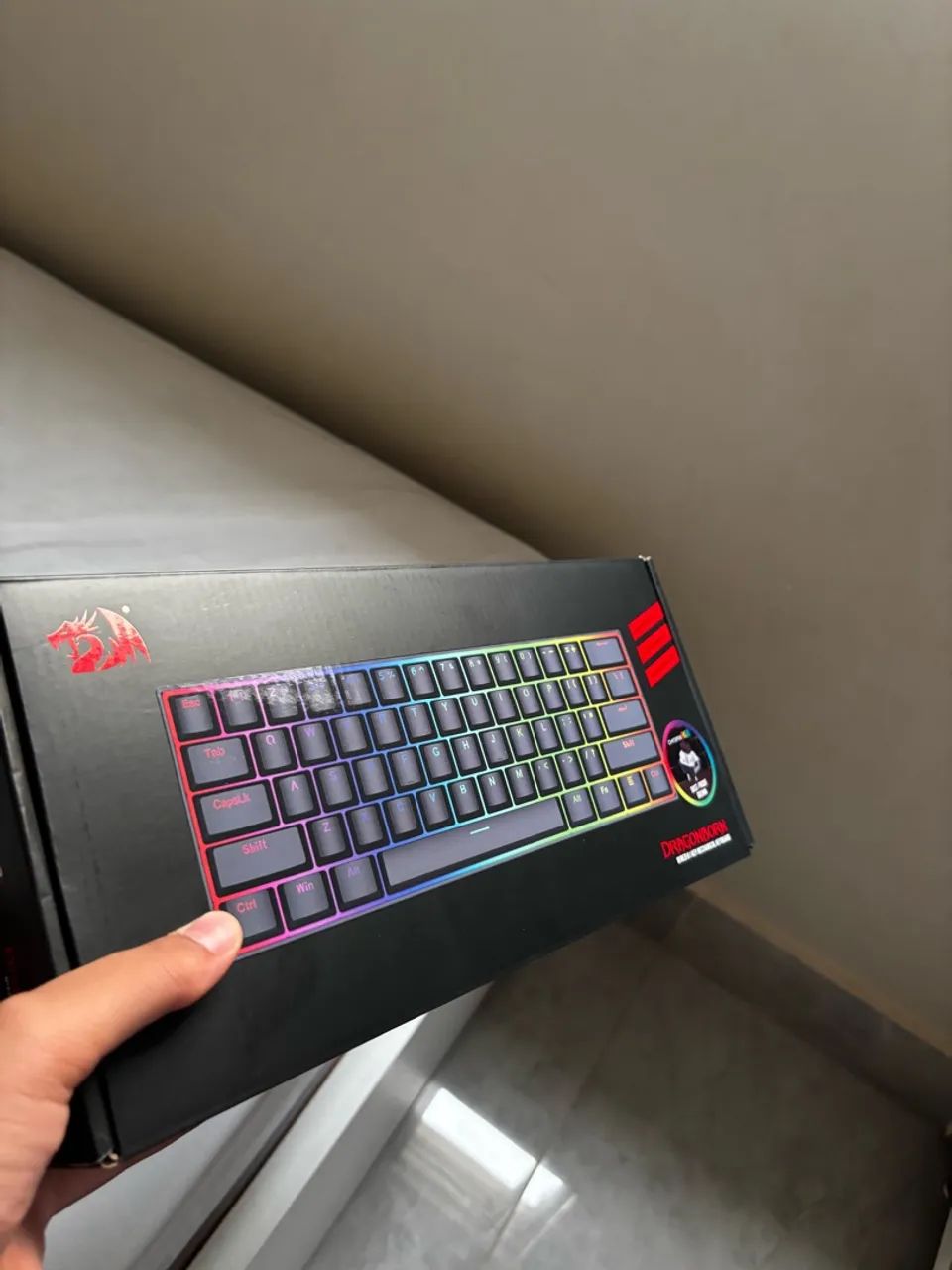 TECLADO MECÂNICO REDRAGON DRAGONBORN - Foto 2
