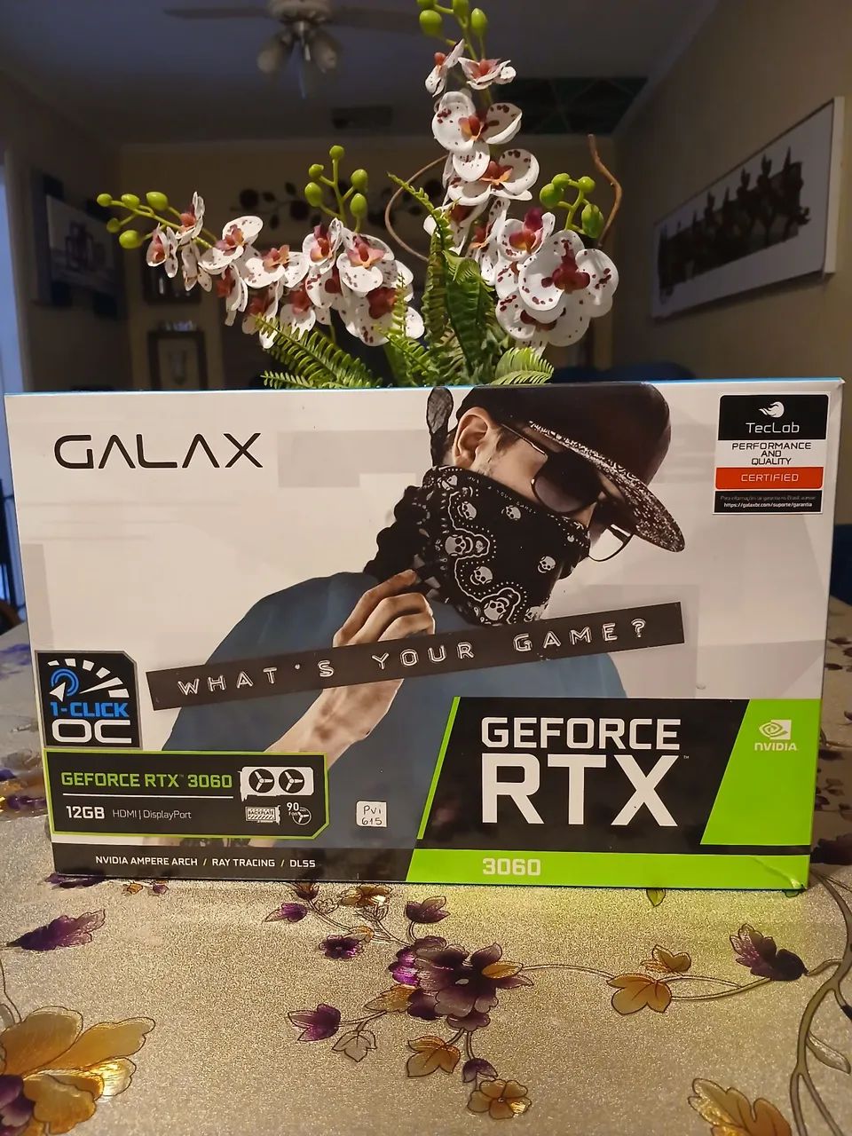 Placa de video RTX 3060 12GB Galaxy