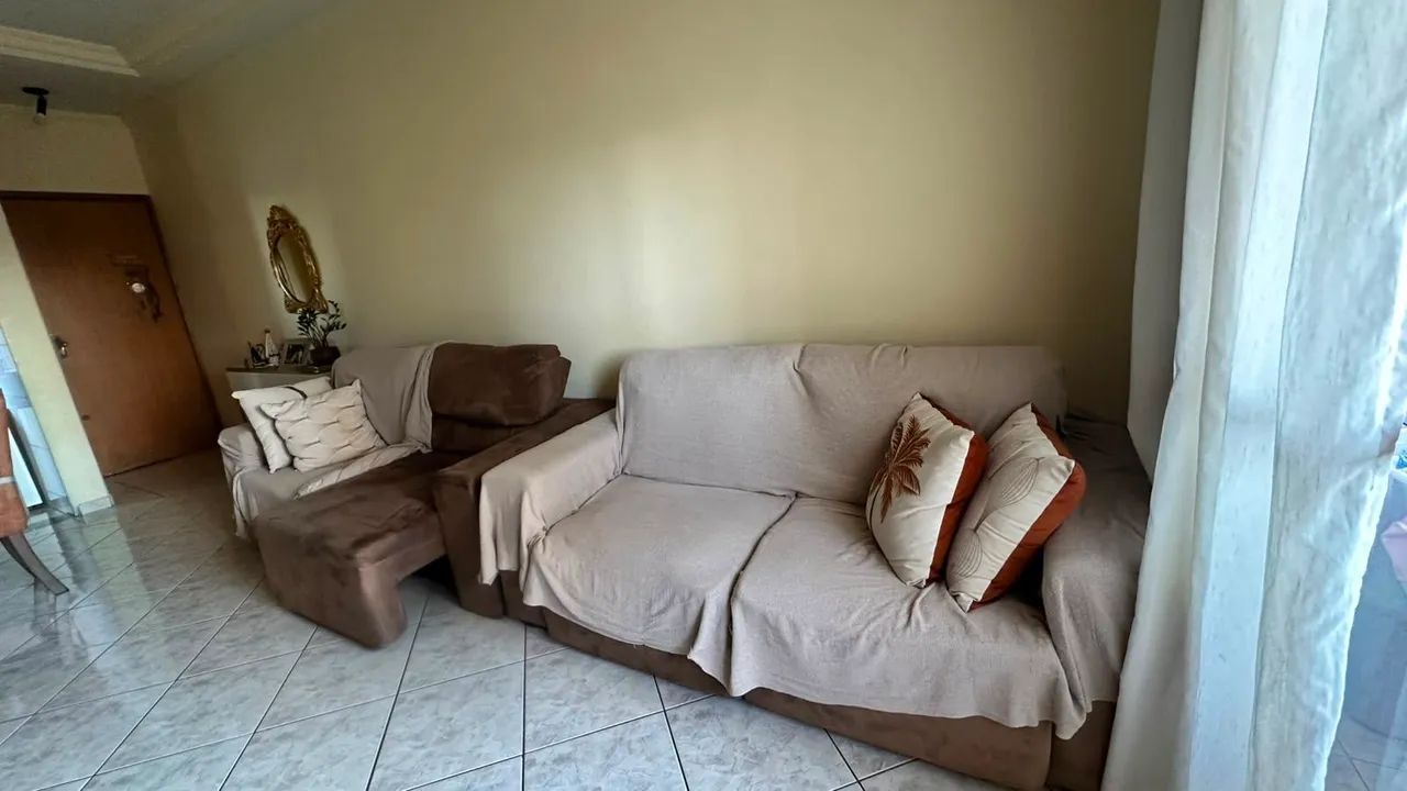 Par de Sofás Reclináveis 2 Lugares em Suede Marrom - Foto 5