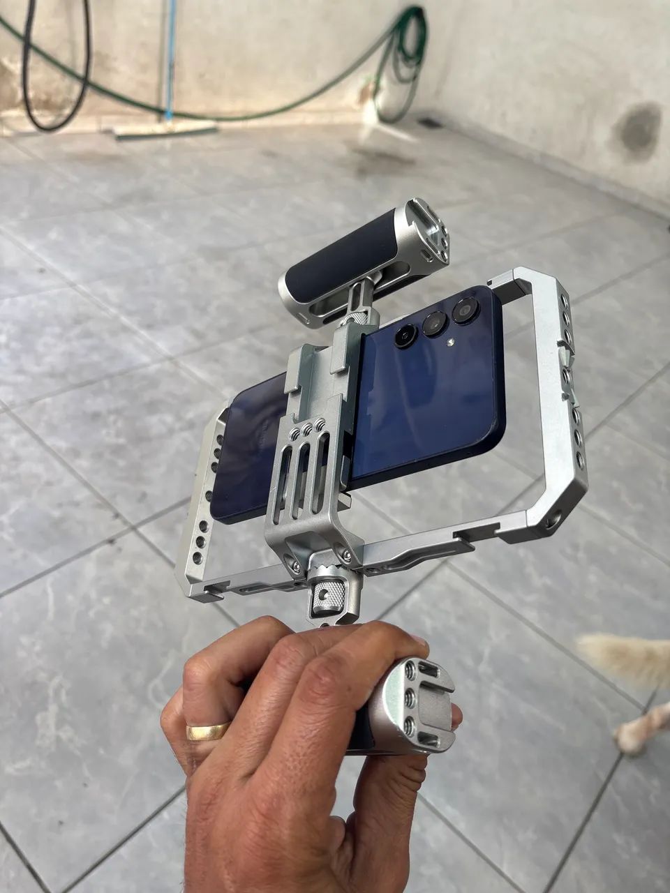 Estabilizador celular filmagem  - Foto 4