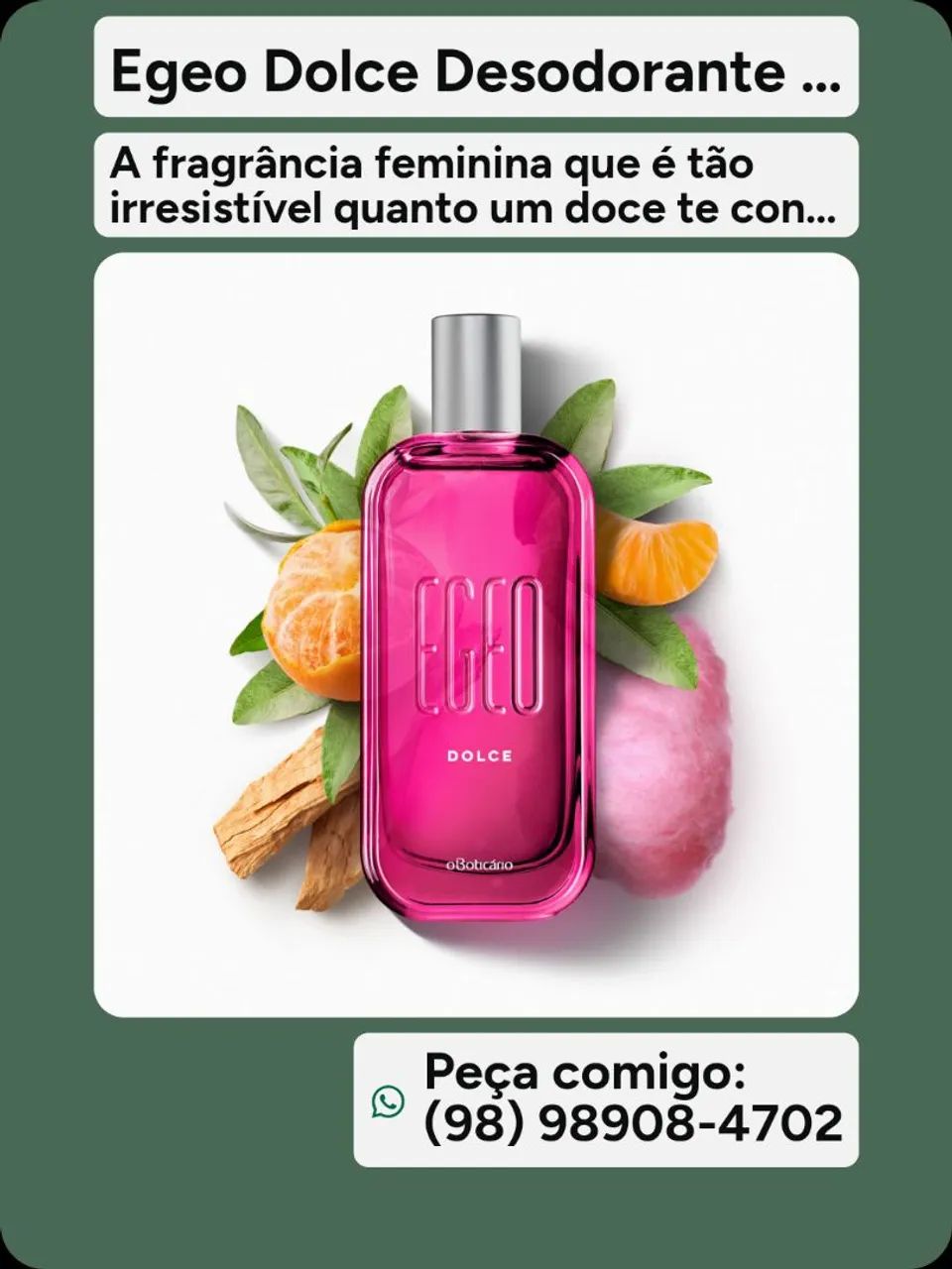 Perfumaria feminina