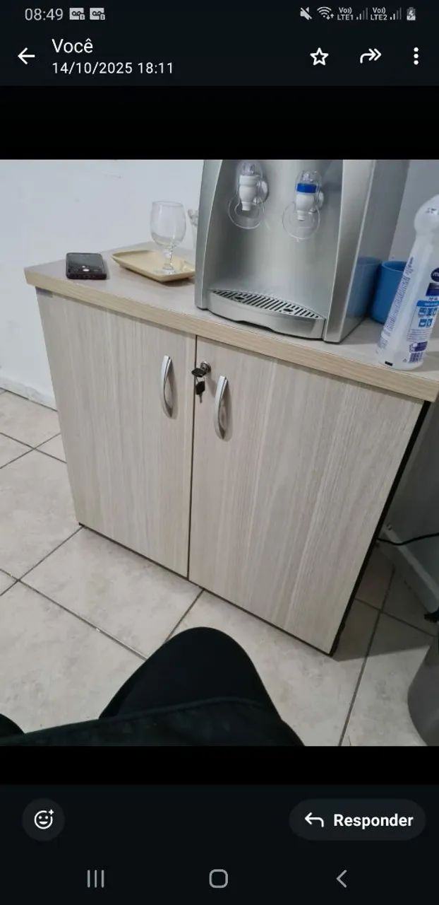 Balcão com chave