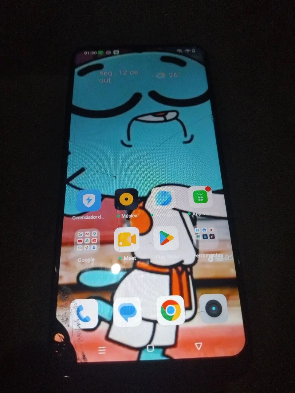 Celular realme norte 50 com uma mancha 800 reais - Foto 3