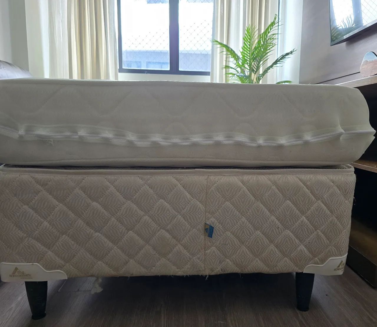Cama com bicama 