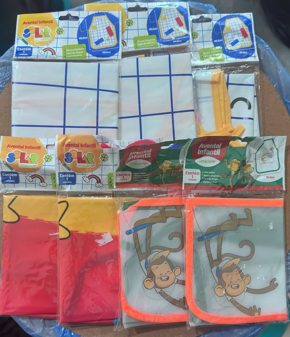 Avental infantil 