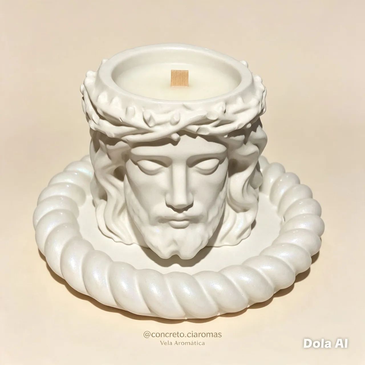 Vela aromatica Jesus Cristo  - Foto 4
