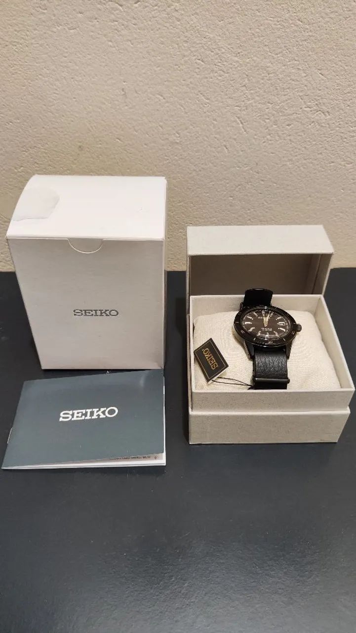Relógio Seiko Pressage style 60 All black - Foto 5