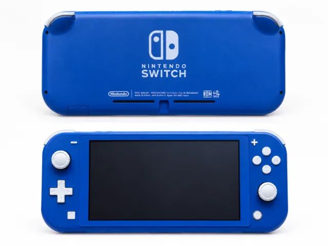 Nintendo Switch Lite Azul + Caixa + Carregador Original