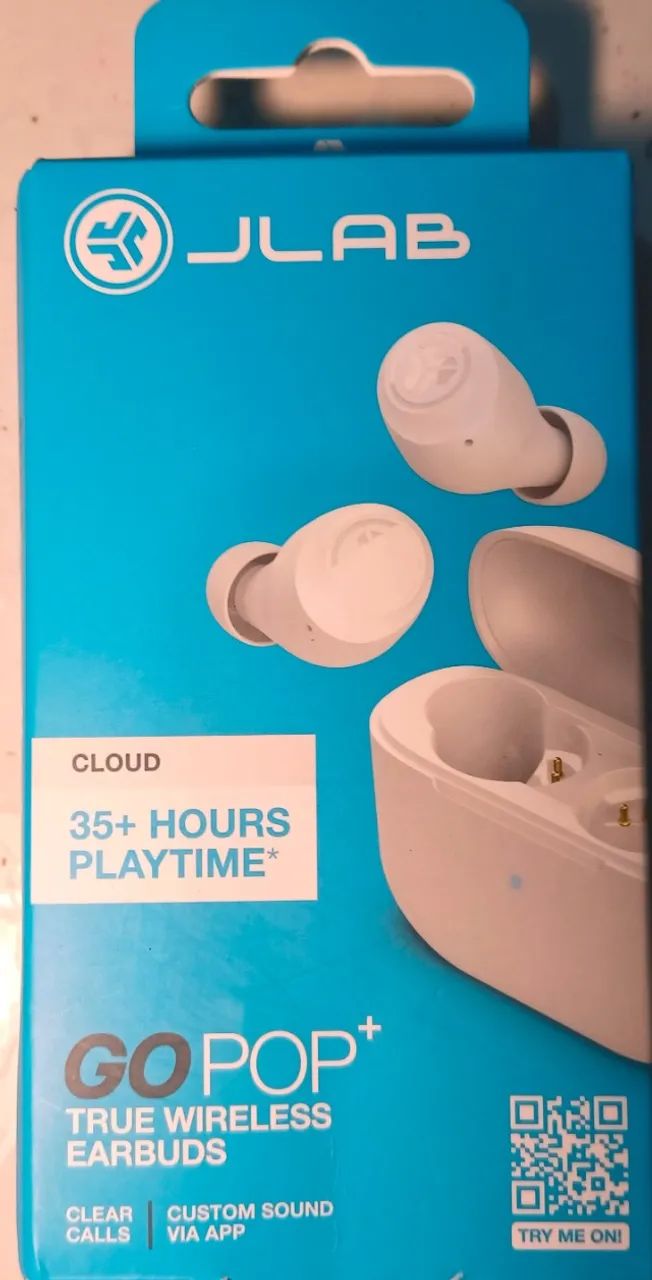JLab - GO Air POP Fones de ouvido Bluetooth in-ear True Wireless - Branco - Foto 5