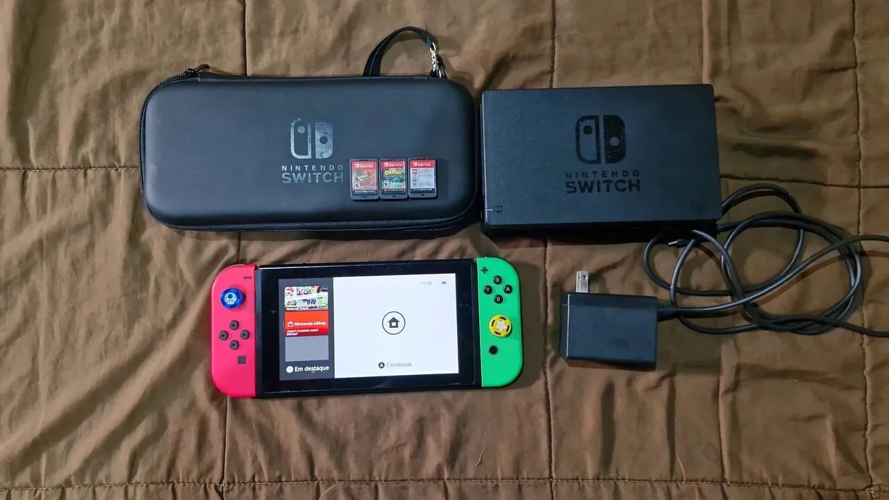Nintendo switch v2 + jogos