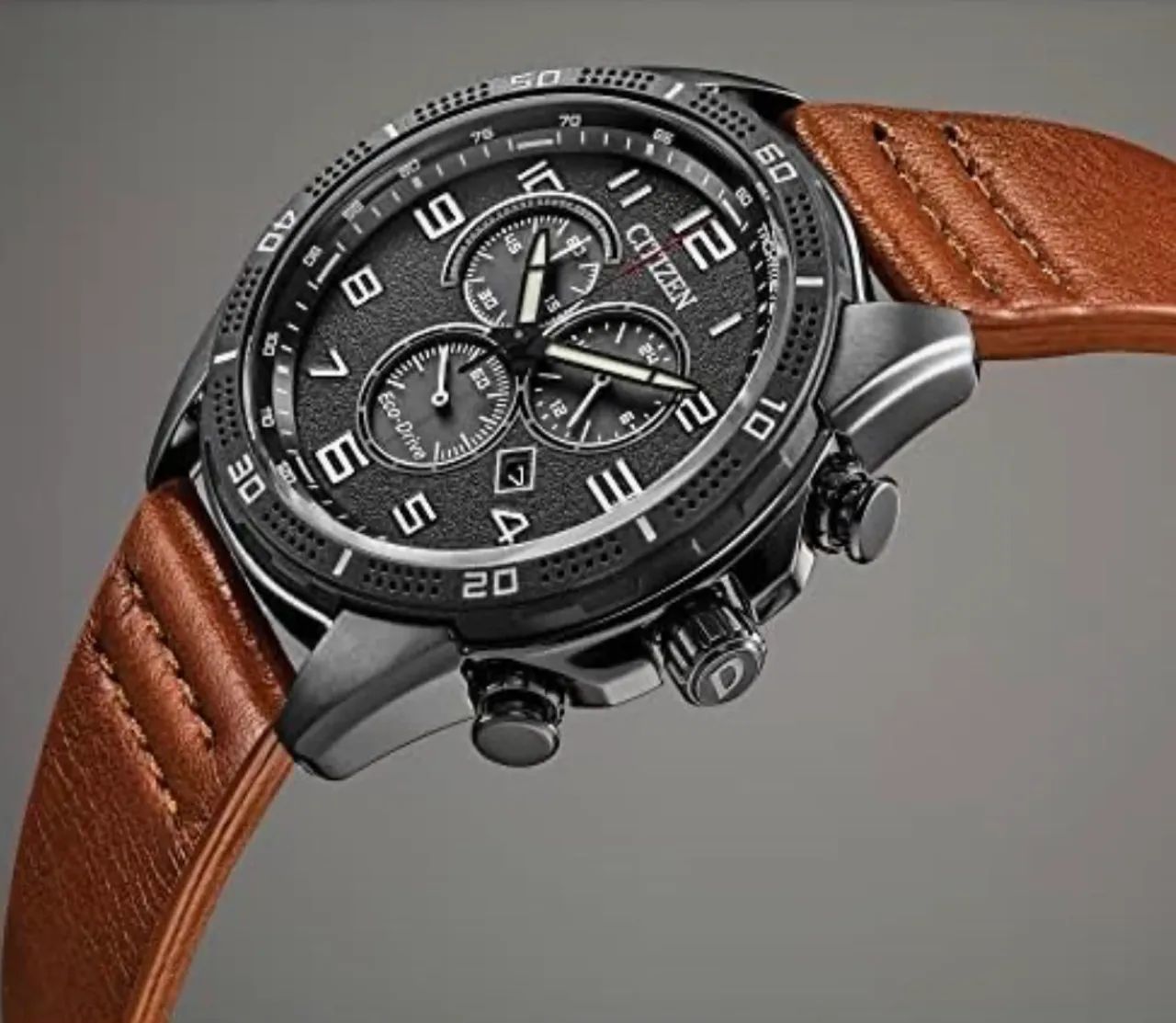 Relógio masculino Citizen AT2447-01E Drive Lacrado - Foto 4