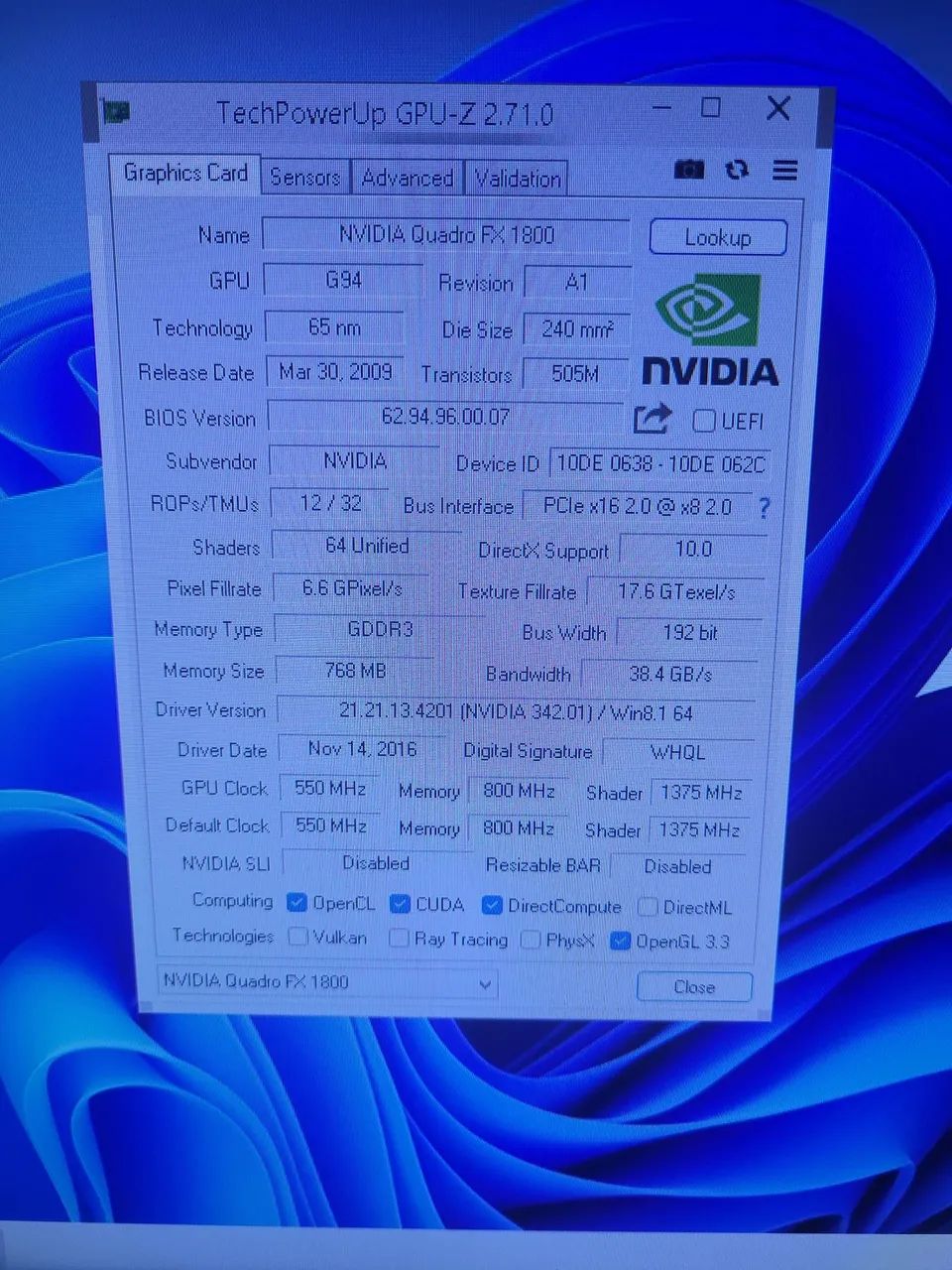Placa de vídeo Nvidia Quadro com defeito - Foto 2