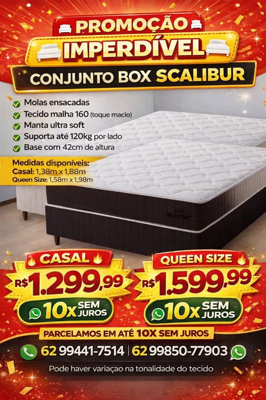 Colchão scalibu 