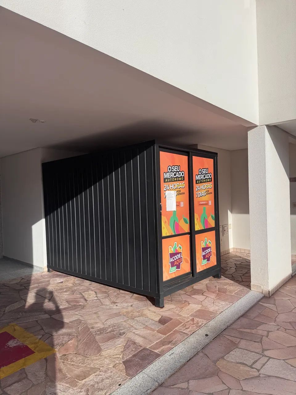 Container com ar-condicionado