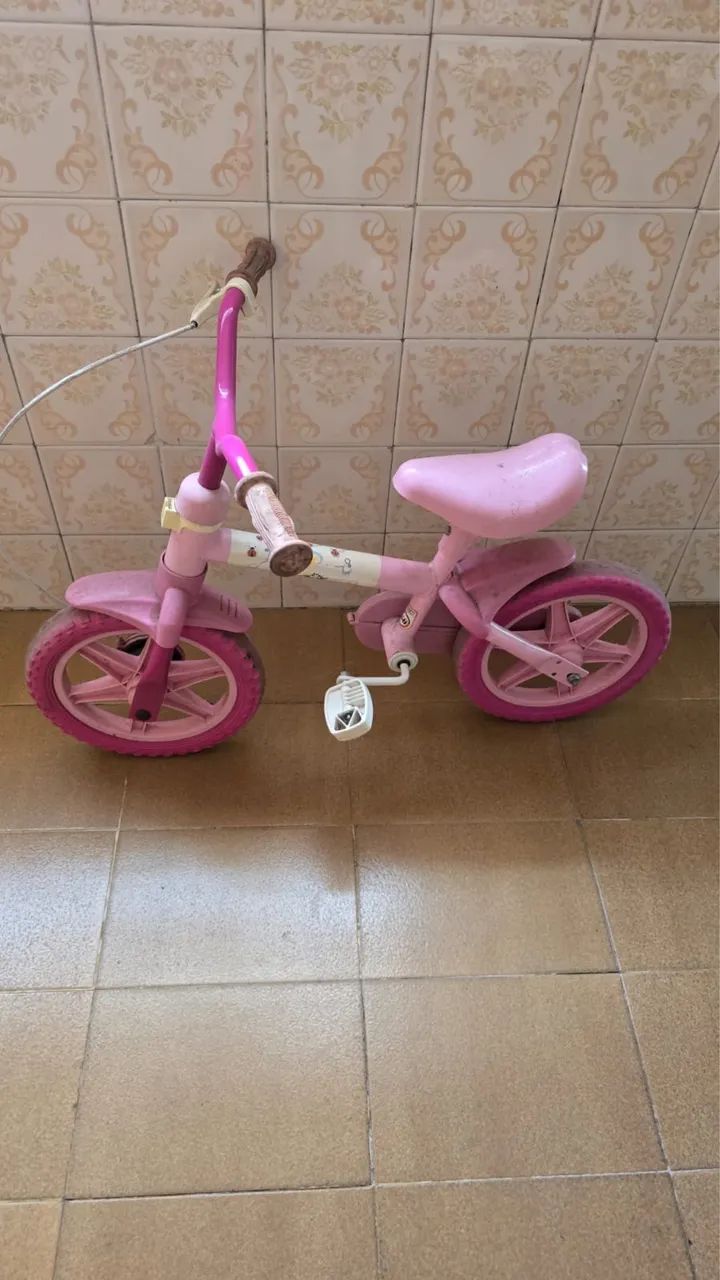 Bicicleta rosa 