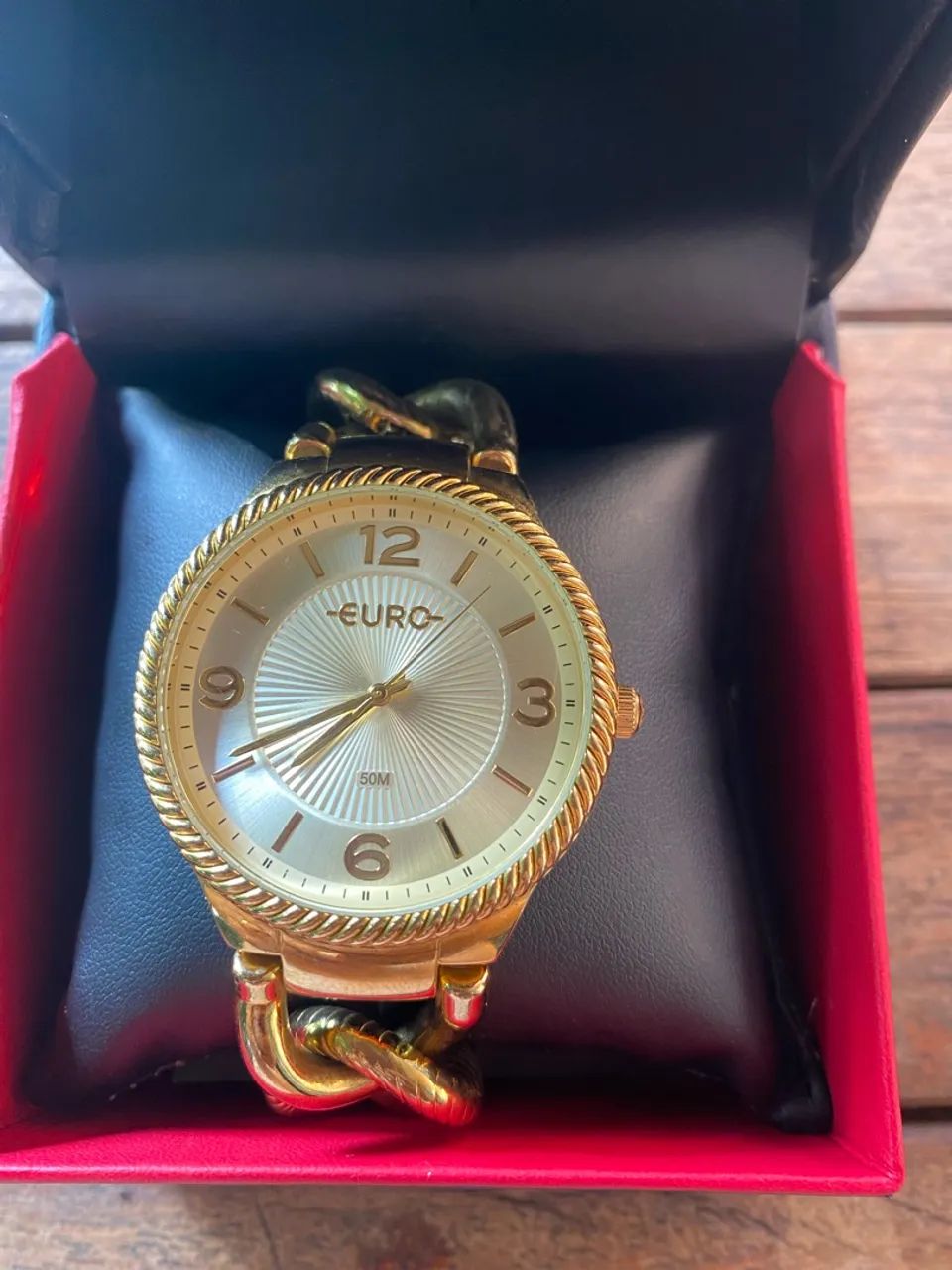 Vende-se relógio da marca EURO/ aprova d?água  - Foto 2